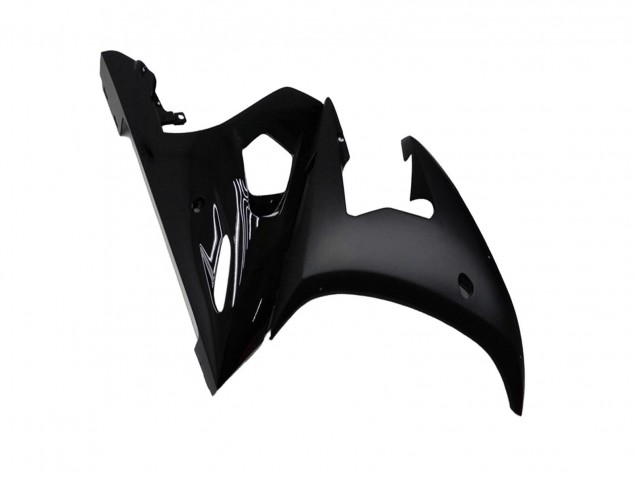 2003-2004 Glossy Black Matte Black Yamaha YZF R6 Motorcycle Fairings