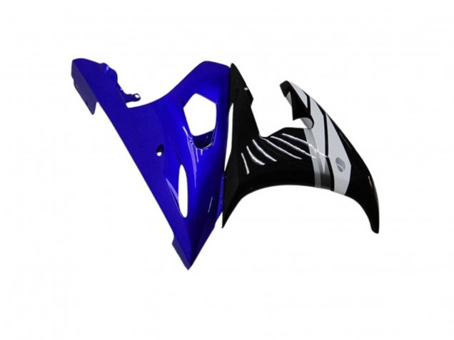 2003-2004 Blue White Glossy Black Yamaha YZF R6 Motorcycle Fairings