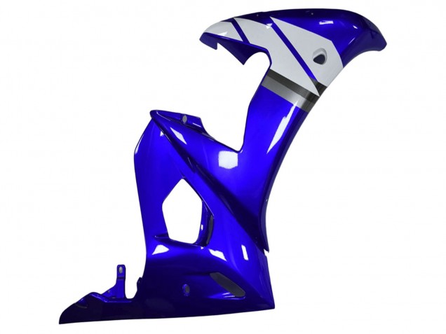 2003-2004 Blue White Yamaha YZF R6 Motorcycle Fairings