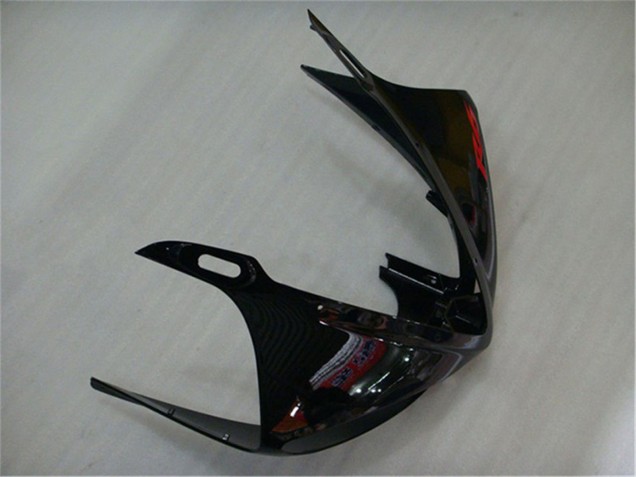2003-2004 Glossy Black Matte Black Red Decals Yamaha YZF R6 Motorcycle Fairings