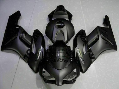 2004-2005 Matte Black Repsol Honda CBR1000RR Motorcycle Fairings