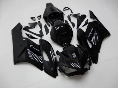 2004-2005 Glossy Black Matte Black Honda CBR1000RR Motorcycle Fairings