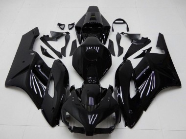 2004-2005 Glossy Black Matte Black Honda CBR1000RR Motorcycle Fairings