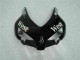 2004-2005 Glossy Black White West Mobil Michelin Honda CBR1000RR Motorcycle Fairings