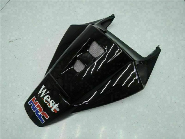 2004-2005 Glossy Black White West Mobil Michelin Honda CBR1000RR Motorcycle Fairings