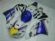 2004-2005 White Blue Yellow Rothmans Honda CBR1000RR Motorcycle Fairing