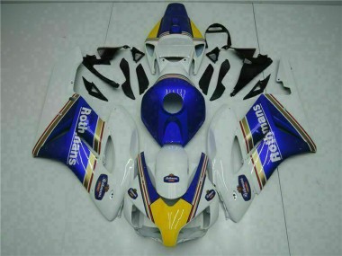 2004-2005 White Blue Yellow Rothmans Honda CBR1000RR Motorcycle Fairing
