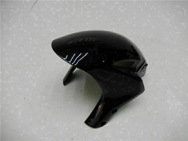 2004-2005 Glossy Black Red Flame Honda CBR1000RR Motorcycle Fairings
