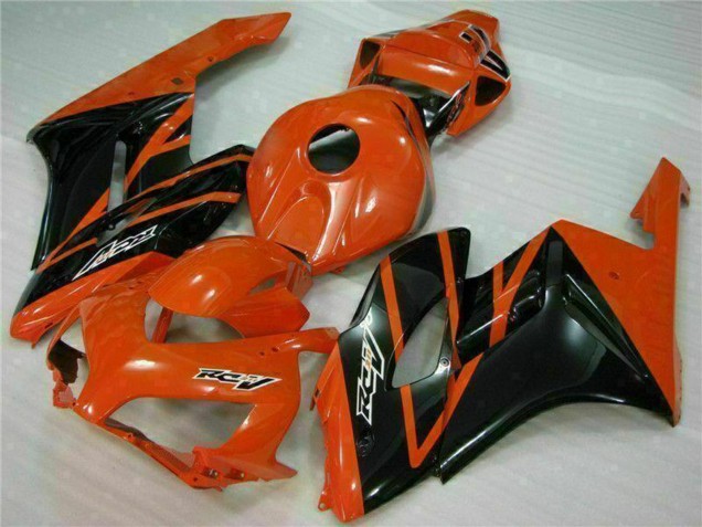 2004-2005 Orange Glossy Black Honda CBR1000RR Motorcycle Fairings