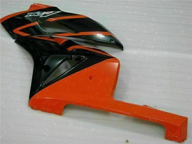 2004-2005 Orange Glossy Black Honda CBR1000RR Motorcycle Fairings