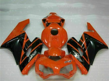 2004-2005 Orange Glossy Black Honda CBR1000RR Motorcycle Fairings