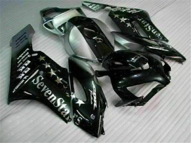 2004-2005 Silver Glossy Black SevenStars Honda CBR1000RR Motorcycle Fairings