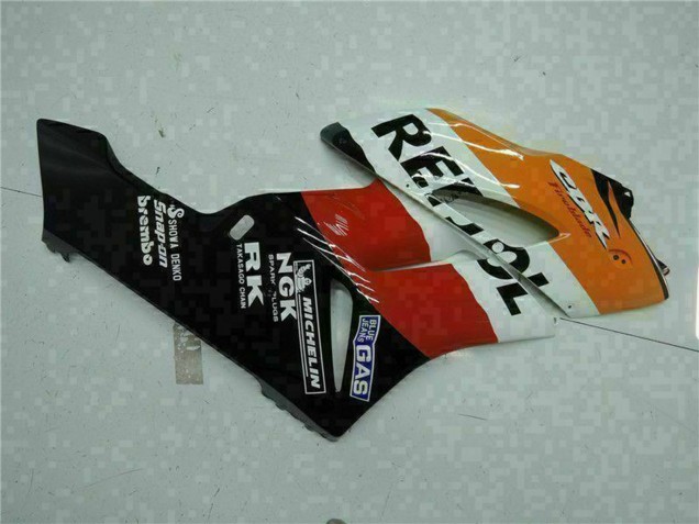 2004-2005 Orange White Red Black Repsol Honda CBR1000RR Motorcycle Fairings
