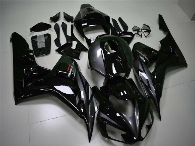 2004-2005 Glossy Black Grey Honda CBR1000RR Motorcycle Fairings