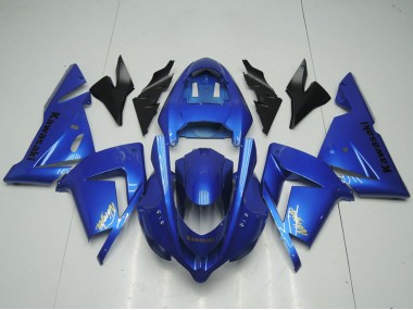 2004-2005 Blue Kawasaki ZX10R Motorcycle Fairings