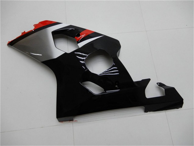 2004-2005 Red Silver Black Suzuki GSXR 600/750 Motorcycle Fairings