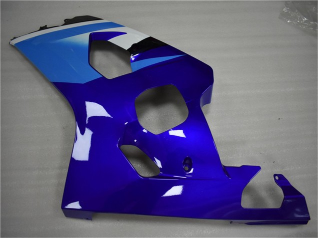2004-2005 White Blue Black Suzuki GSXR 600/750 Motorcycle Fairing