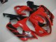 2004-2005 Red Black Suzuki GSXR 600/750 Motorcycle Fairings