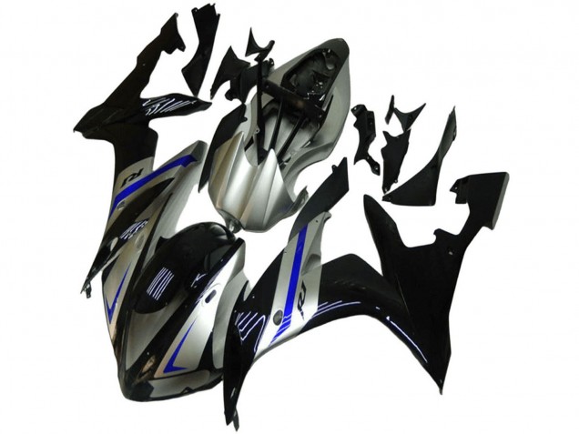 2004-2006 Silver Blue Black Yamaha YZF R1 Motorcycle Fairings