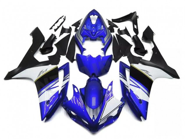 2004-2006 Blue White Black Yamaha YZF R1 Motorcycle Fairings
