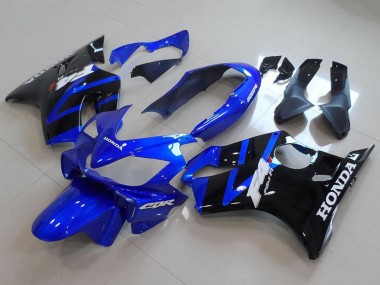 2004-2007 Blue Glossy Black Honda CBR600 F4i Motorcycle Fairing