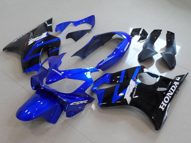 2004-2007 Blue Glossy Black Honda CBR600 F4i Motorcycle Fairing
