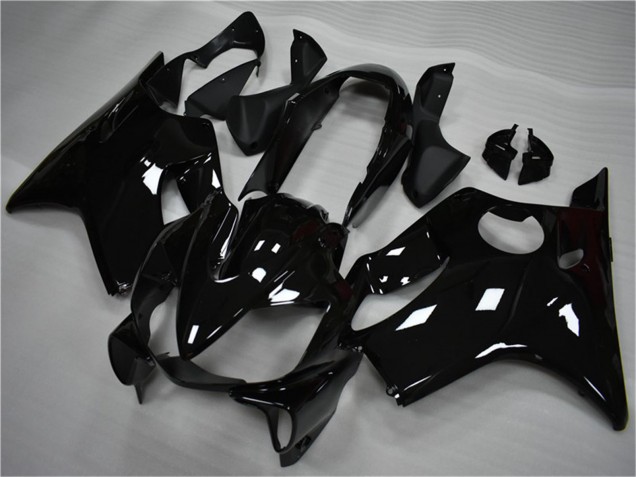 2004-2007 Glossy Black Honda CBR600 F4i Motorcycle Fairing Kits