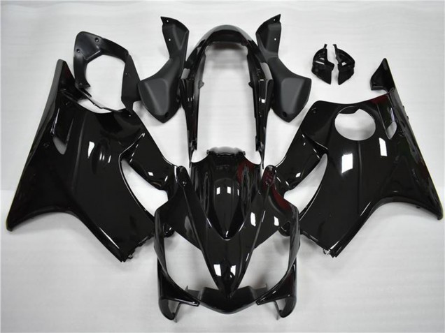 2004-2007 Glossy Black Honda CBR600 F4i Motorcycle Fairing Kits