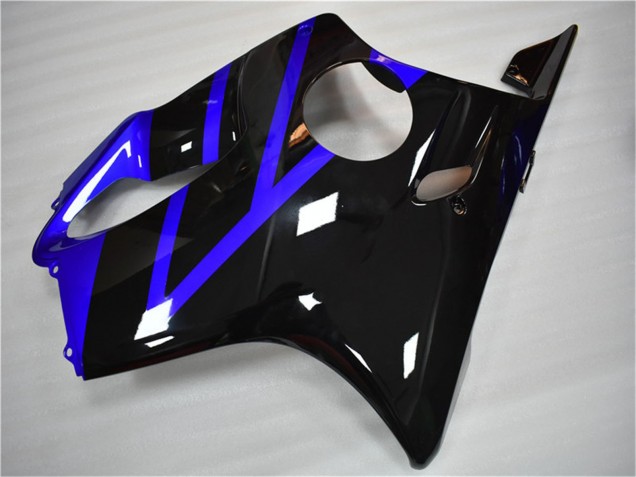 2004-2007 Blue Glossy Black Honda CBR600 F4i Motorcycle Fairing Kits