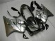 2004-2007 Silver Matte Black Honda CBR600 F4i Motorcycle Fairings
