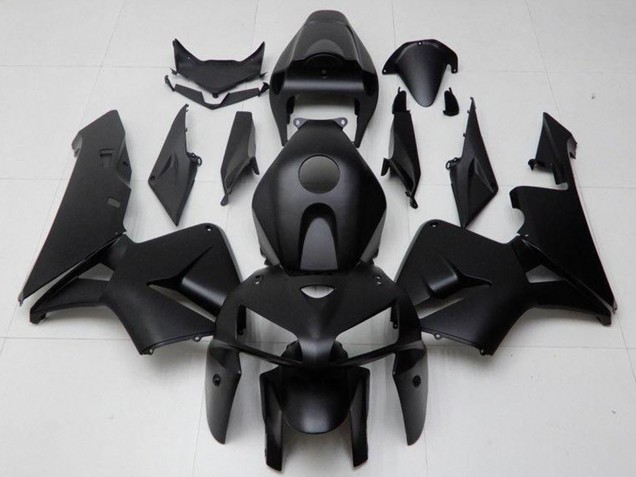 2005-2006 Matte Black Honda CBR600RR Motorcycle Fairing