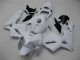 2005-2006 Glossy White Honda CBR600RR Motorcycle Fairings