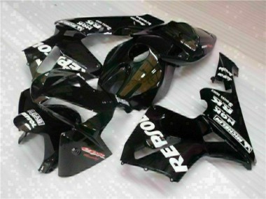 2005-2006 Black Repsol Honda CBR600RR Motorcycle Fairings