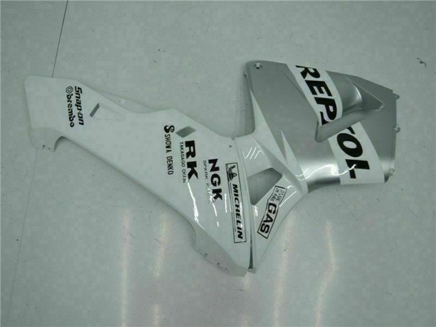 2005-2006 White Honda CBR600RR Motorcycle Fairing