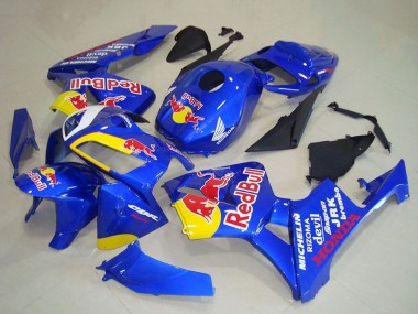 2005-2006 Blue Yellow Red Bull Honda CBR600RR Motorcycle Fairings