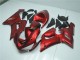 2005-2006 Candy Red Kawasaki ZX6R Motorcycle Fairings