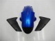 2005-2006 Blue Glossy Black Kawasaki ZX6R Motorcycle Fairing Kits