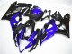 2005-2006 Blue Black Suzuki GSXR 1000 Motorcycle Fairing Kits