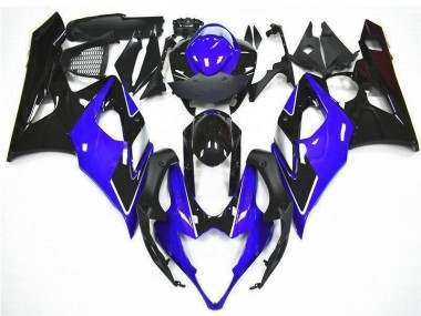 2005-2006 Blue Black Suzuki GSXR 1000 Motorcycle Fairing Kits