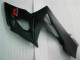 2005-2006 Glossy Black Matte Black Red Suzuki GSXR 1000 Motorcycle Fairing