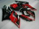 2005-2006 Red Glossy Black Matte Black Suzuki GSXR 1000 Motorcycle Fairings