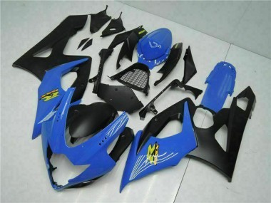 2005-2006 Blue Black Suzuki GSXR 1000 Motorcycle Fairing