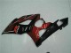 2005-2006 Red Glossy Black Suzuki GSXR 1000 Motorcycle Fairing