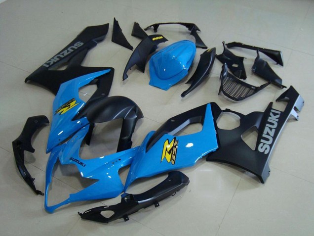 2005-2006 Blue Black Yellow Suzuki GSXR 1000 Motorcycle Fairings