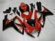 2006-2007 Red Glossy Black Suzuki GSXR 600/750 Motorcycle Fairings