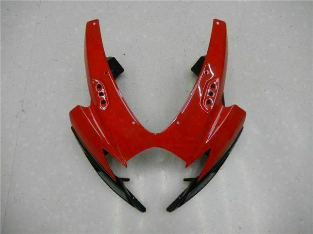 2006-2007 Red Glossy Black Suzuki GSXR 600/750 Motorcycle Fairings
