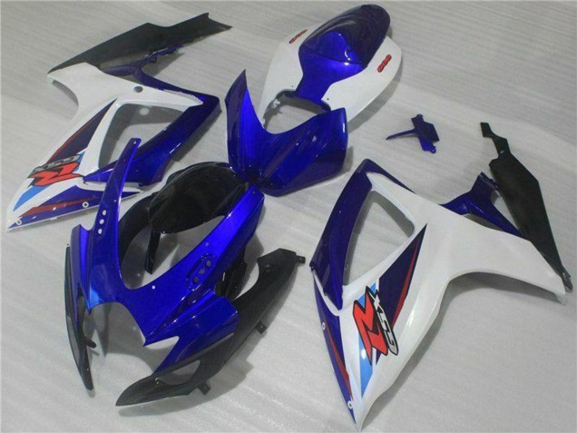 2006-2007 White Blue Black Red Suzuki GSXR 600/750 Motorcycle Fairings