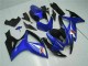 2006-2007 Blue White Glossy Black Red Suzuki GSXR 600/750 Motorcycle Fairings