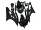 2006-2007 Glossy Black Matte Black Yamaha YZF R6 Motorcycle Fairing