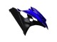 2006-2007 Blue Matte Black Yamaha YZF R6 Motorcycle Fairing